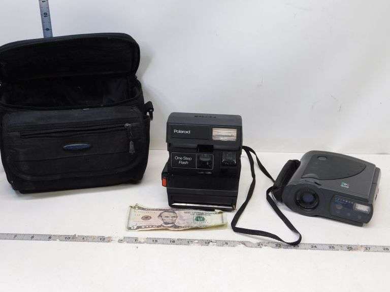 Vintage Cameras w/Case