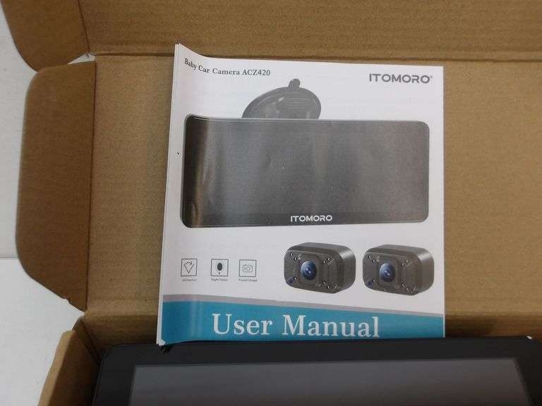 NEW Itomoro Baby Car Camera Monitor Set! (3A)