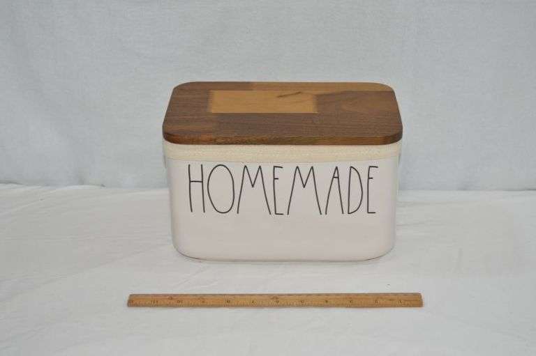 RAE DUNN LINED BREAD BOX
