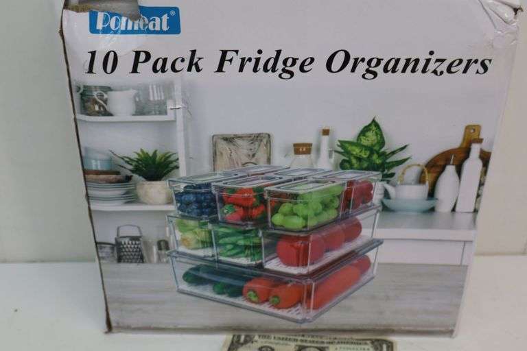 NEW Fridge Organizer 10-PACK! (9C)