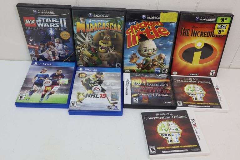 Lot of Assorted Video Games! (13C)