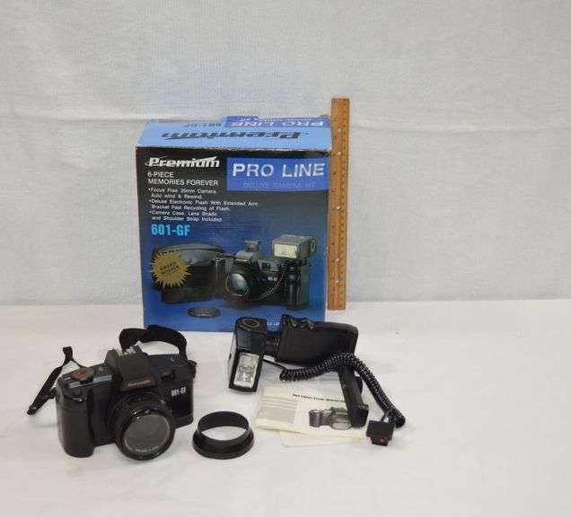 PRO LINE DELUXE CAMERA KIT (MISSING CARRYING CASE) - UNTESTED