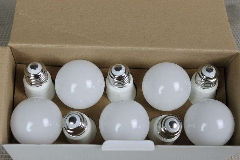 CASH ONLY New Box of 10 LED Light Bulbs - 100W   (L1-2)