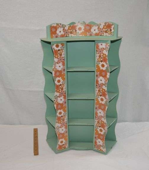 WOODEN, ROTATING DISPLAY - 28" TALL x 17"