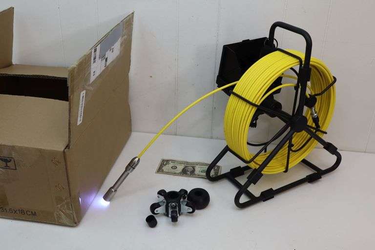 $ NEW Sewer Pipe Inspection Camera Set! Nice! Works great! (11D)