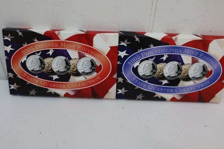 2005 US Mint P&D State Quarter Collections! (DC)