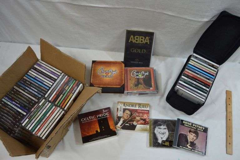 LARGE LOT OF ASSORTED GENRE CDs