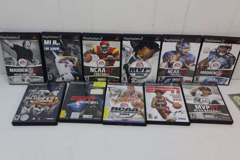 Lot of ELEVEN Assorted PlayStation 2 Games! (13C)