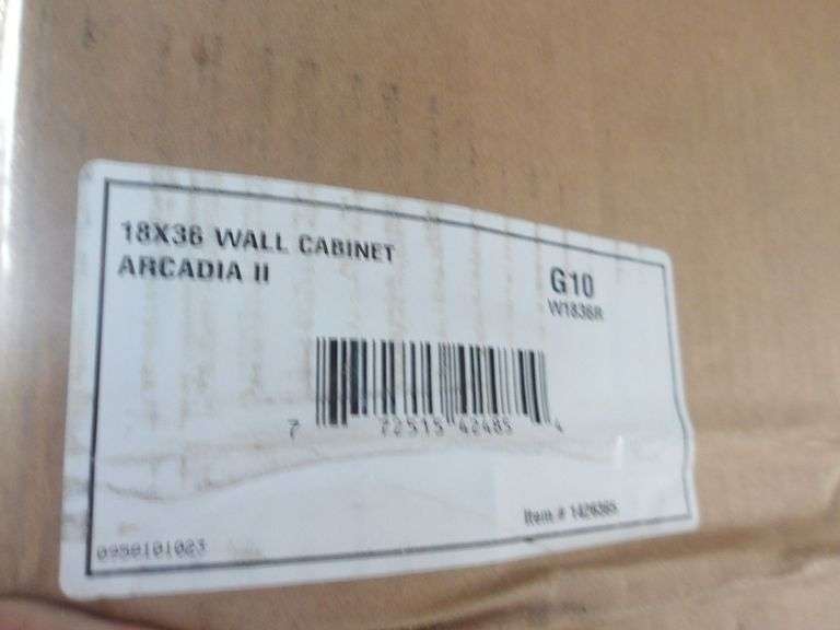 NEW Arcadia II 18x36 Wall Cabinet! (RD)