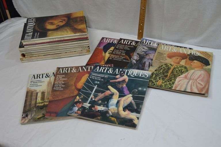 VINTAGE ART & ANTIQUE MAGAZINES