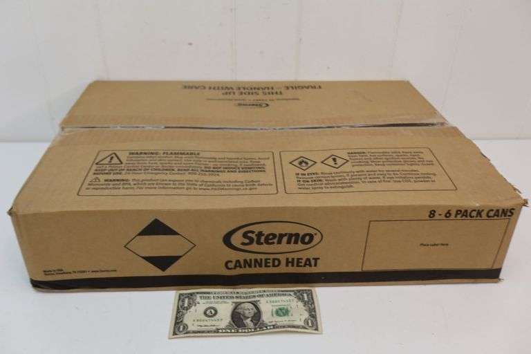 NEW 24CT Case of Sterno Canned Heat Chafing Fuel! (3E)