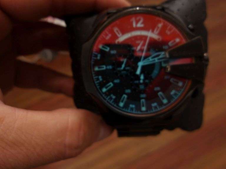 $$ NICE Men's Diesel "Mega Chief" Watch! Excellent working condition! (DC)