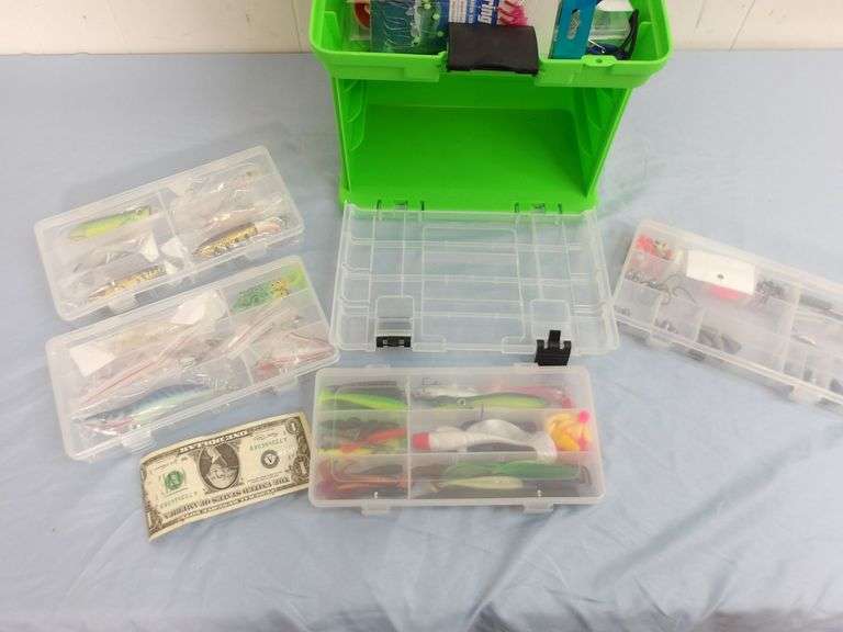 NEW 4-Layer Large Capacity Tackle Case *FULL* of ALL NEW Tackle! (1A)