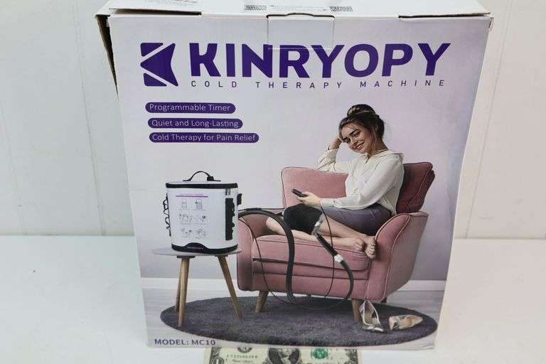 NEW Portable Cold Therapy Ice Machine! (9C)