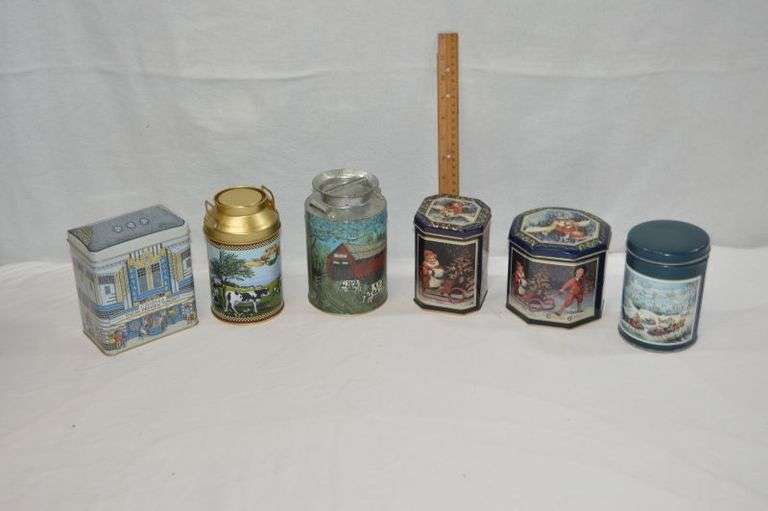 ASSORTED TINS
