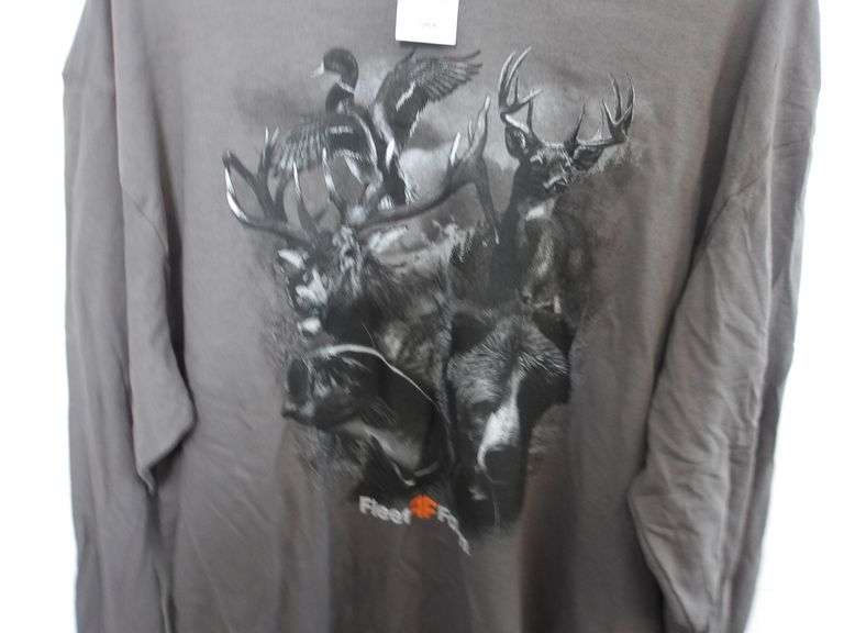 NEW Lot of THREE Men's Fleet Farm Long Sleeve Shirts! Size XL (W1)