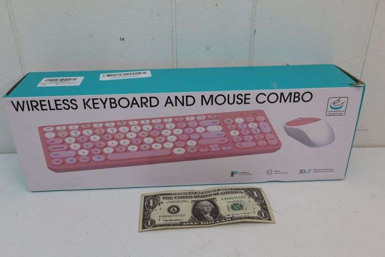 NEW Wireless Keyboard & Mouse Combo Kit! (12B)