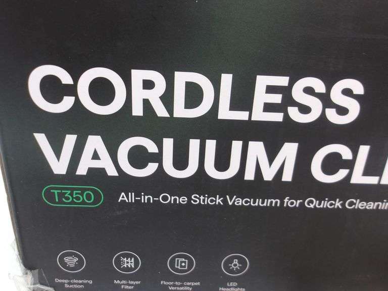 NEW TruCozie Cordless All-in-One Stick Vacuum Cleaner! (6D)