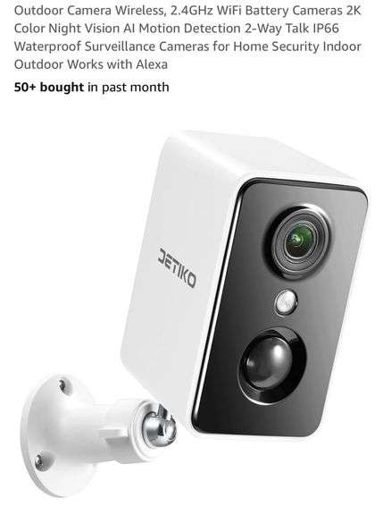 NEW Ultra HD Wireless Security Camera! (12C)