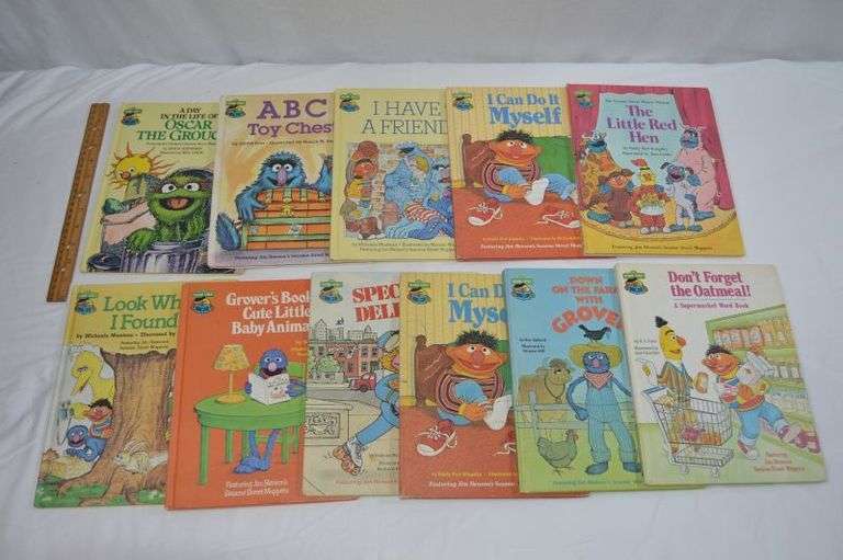 SESAME STREET BOOK CLUB BOOKS