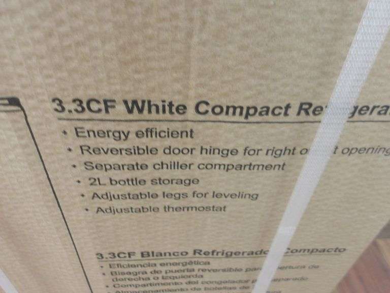 $ NEW Seasons 3.3 cu ft Mini Fridge! (RD)