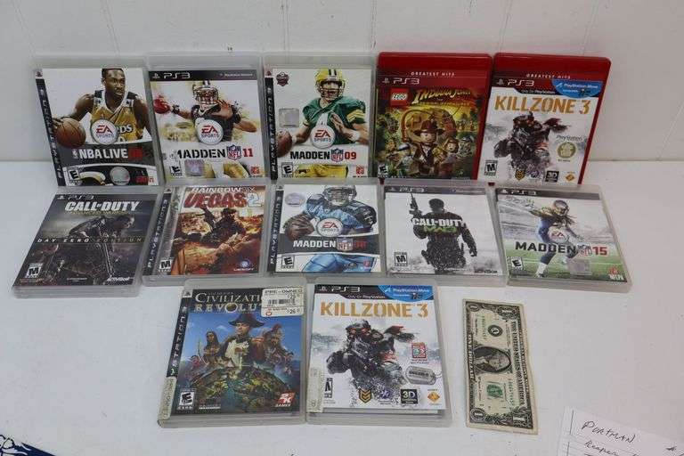 Lot of TWELVE Assorted PS3 Games! (13C)