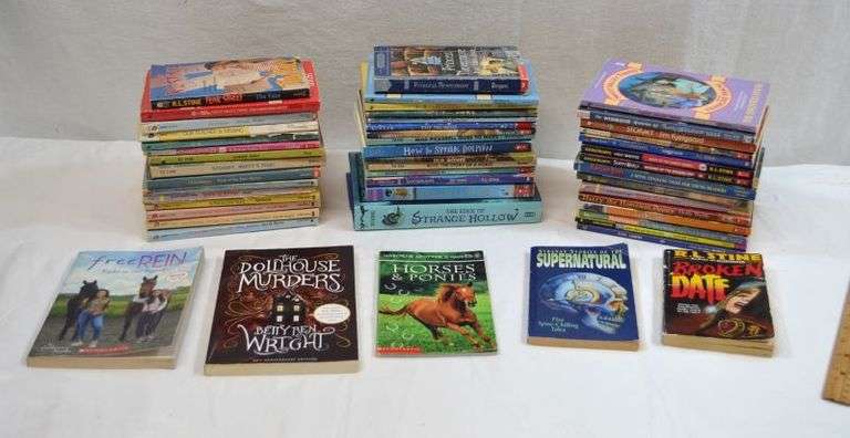 ASSORTED YOUNG READER BOOKS