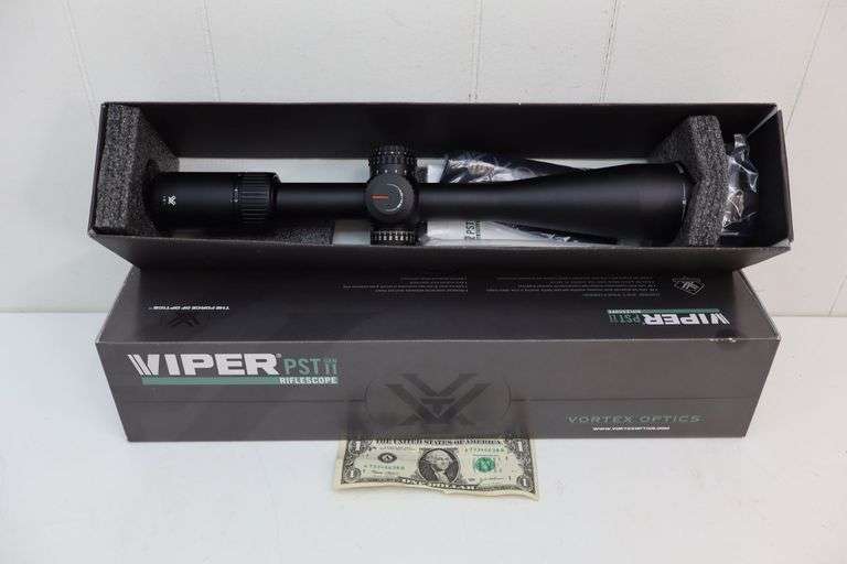 $$$ NEW Vortex Viper PST Gen II 5-25x50 EBR-4 (MOA) Rifle Scope! **This is a $1000++ Scope!!** $$$ (OS)