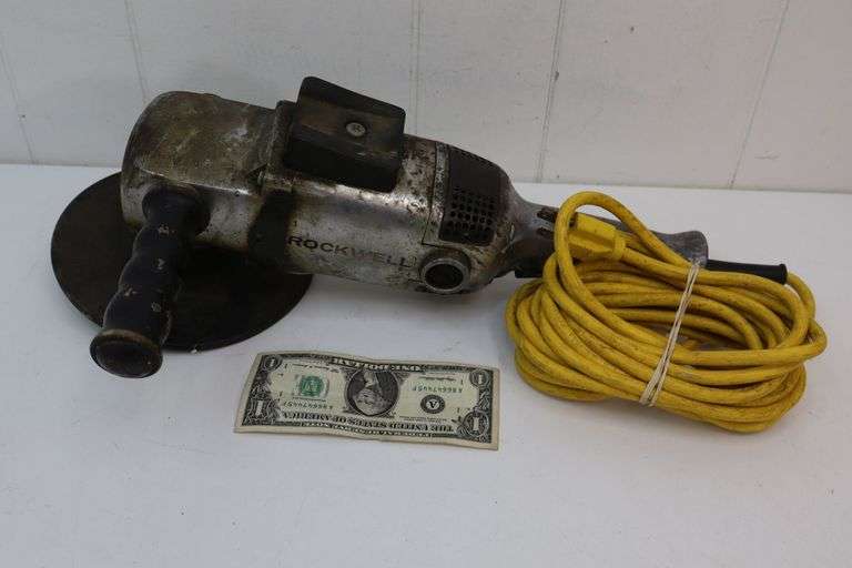 Vintage Rockwell Heavy Duty Disc Sander/Polisher! (11D)