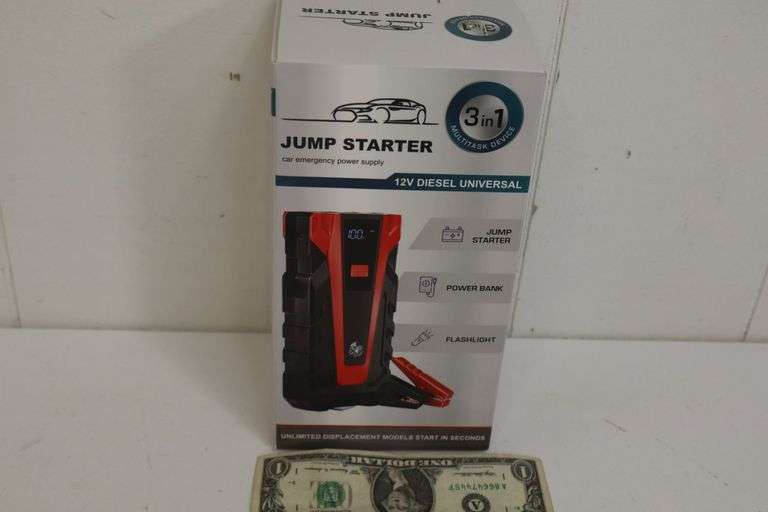 NEW 3-in-1 Jump Starter! (1A)