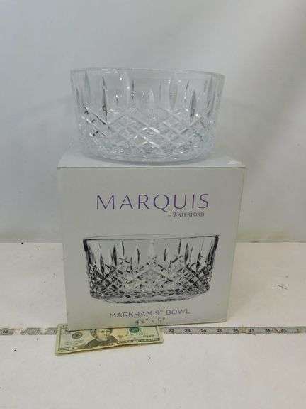 Marquis by Waterford-  Markham 9'' Bowl- Heavy Very Nice
