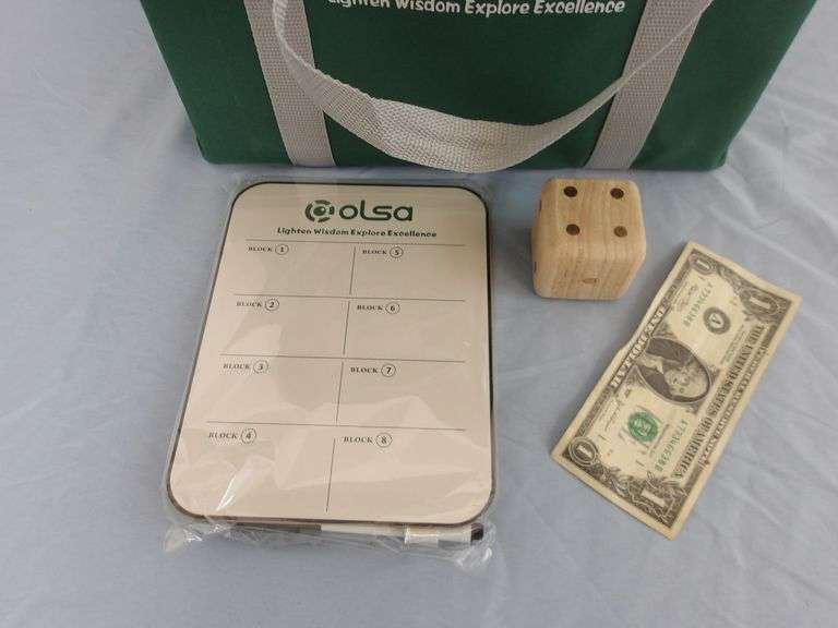 NEW Olsa Giant Tumble Tower "Jenga" Block Game Set! (3A)