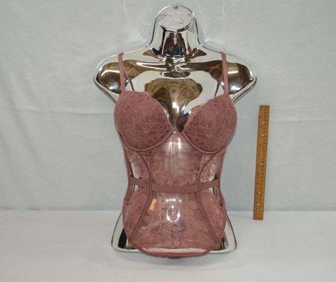 VICTORIA SECRET LINGERIE SIZE S/P - NEW. INCLUDES BODY DISPLAY