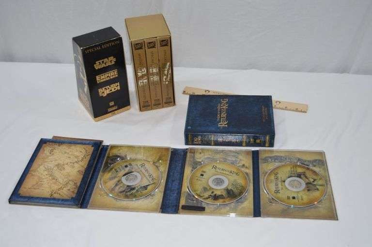 STAR WARS & THE LORD OF THE RING DVD SETS - LAST WINNER WOULDN'T SHOW UP