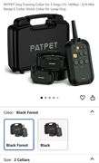 $ NEW PatPet Model 920 2-Dog Training Collar Set w/Hard Carry Case! 3/4 Mile Range! (6C)