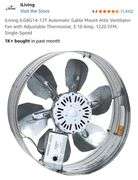 NEW iLiving Automatic Power Attic Gable Ventilator! (4A)