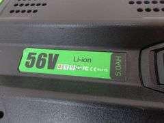 NEW 56V 5AH Battery! Compatible w/E-GO Lawn Equipment! (9C)
