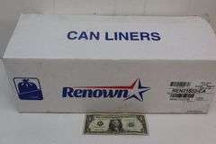NEW Case of Renown 24x32 .70 Mil Can Liners! 10-50CT Rolls! (4D)