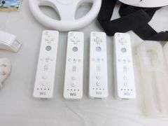 Large Wii Accessory Lot! Controllers, NEW Sport Mat, Multiple Games (Mario Kart, Wii Sports, Link's, ETC) & More! (8B)