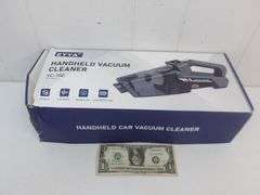 NEW Handheld Car Vacuum Cleaner w/Digital Screen & Attachments! Nice! (2D)