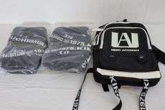 NEW Lot of THREE Hero Academy USB Charging Backpacks! (7B)