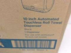 NEW Georgia-Pacific enMotion 10" Automated Touchless Paper Towel Dispenser! Black. (3D)