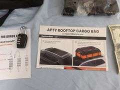 NEW Apty Large Rooftop Cargo Bag Set! Nice! (4B)