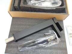 NEW Single Lever Waterfall Faucet Set w/Pop Up Drain! Matte black. (3A)