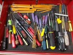 $$ NICE Craftsman 2-Tier Rolling Tool Chest w/TWO Sets of Keys AND CONTENTS!!! View additional photos! Excellent condition! All drawers work great! $$$ (RD)