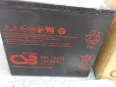 $ NEW CSB GP12520 12V 52ah Sealed Lead Acid Battery! (4C)