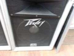 $$$ Peavey XR-600B Mixer Amp AND Pair of Peavey Speaker Cabinets! NICE! (RD)