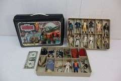 $$$ Vintage 1980 Kenner Star Wars: The Empire Strikes Back Action Figure Collector's Case FULL of Vintage 1970's-80's Figures!! *LOOK THIS UP* The case has it's OWN value, as well as EACH figure/accessory!! $$$ GREAT LOT!! (OS)