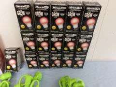 NEW Miracle LED 16PC Easy-Grow System Ultra Grow Light Kit w/24-Hour Timer! (4B)