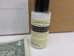 NEW 200-COUNT Case of Pharmacopia 1oz Organic Verbena Body Lotion! (6D)